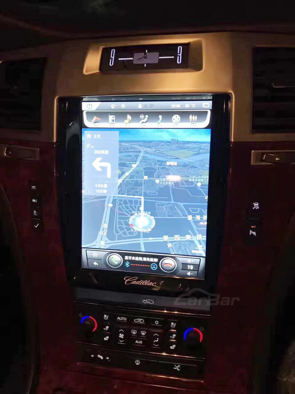 10," вертикальный экран Tesla 1024*768 Android автомобильный DVD gps Навигатор Радио Аудио плеер для Cadillac Escalade ram 2 Гб 4 ядра