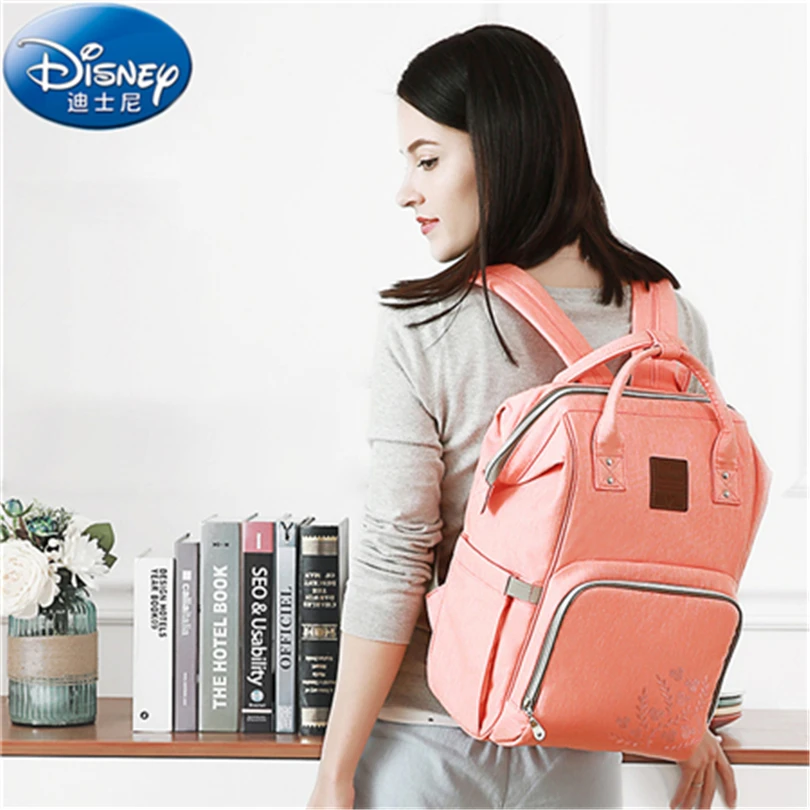 Disney Thermal Insulation Bag High-capacity Baby Feeding Bottle Bags Backpack Baby Care Diaper Bags Oxford Insulation Bags ZT005