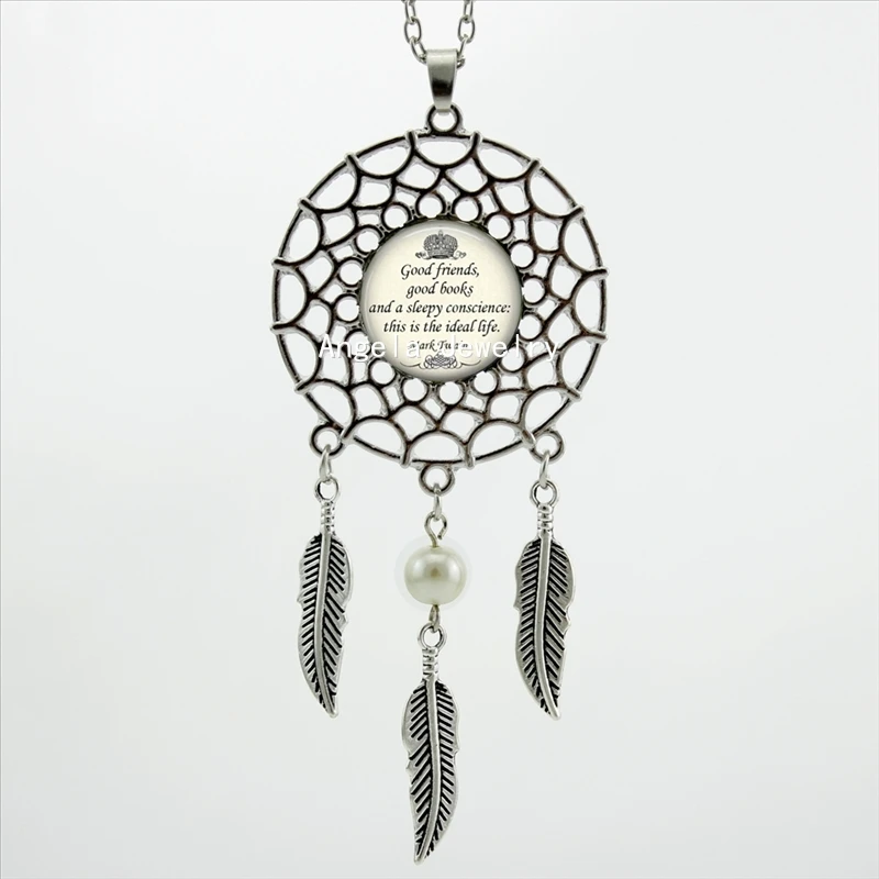 2017 Мода Стиль хорошие друзья книги Цепочки и ожерелья вдохновляющие ювелирные