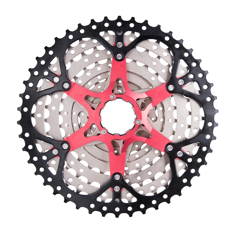 ZTTO 9 скоростей 11 46T MTB велосипедная кассета с колесом для горного велосипеда