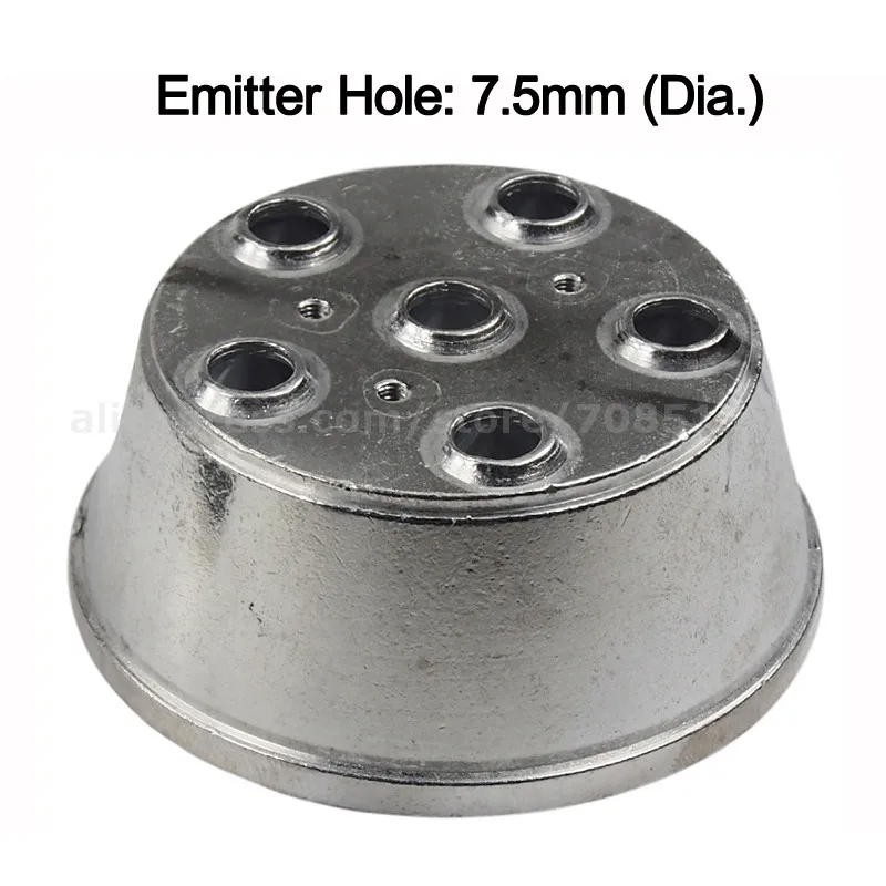 Алюминиевый отражатель SMO для 6 x Cree XM-L 70 мм (D) 30 (H) | Лампы и освещение