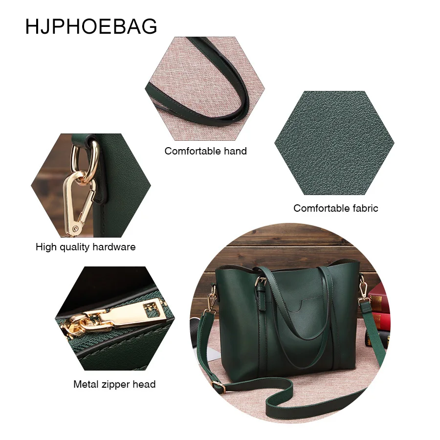 Женская сумка тоут HJPHOEBAG роскошная дамская сумочка с кармашком для кошелька