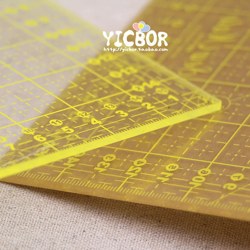 8 стилей Лоскутная линейка квадратная прямоугольная трапециевидная и т. д. угол