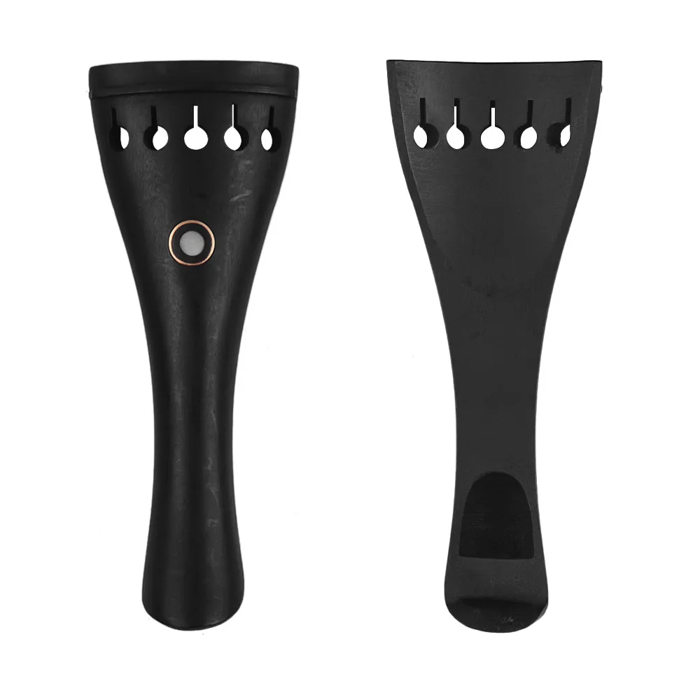 Черная скрипка с хвостом Эбеновое дерево особый дизайн для 6 струнной скрипки