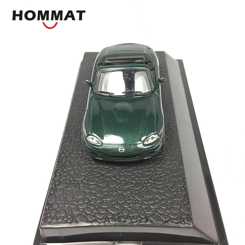 HOMMAT 1:43 Mazda MX-5, конвертируемая спортивная модель автомобиля, литая модель игрушечного автомобиля, Коллекционная модель автомобиля, Подарочные игрушки для мальчика