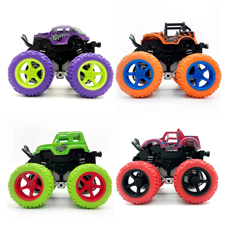 1: 64 4WD инерционная вращающаяся литая машина игрушки для детей Самовращение 360 оттинг трюк внедорожная модель автомобиля инерционные игрушки для автомобиля