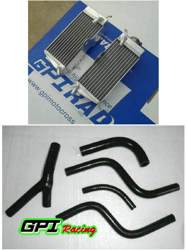 aluminum racing Radiator + BLUE HOSE for Honda CR250R CR250 CR 250R 85-87 86 1985 1986 1987 NEW |