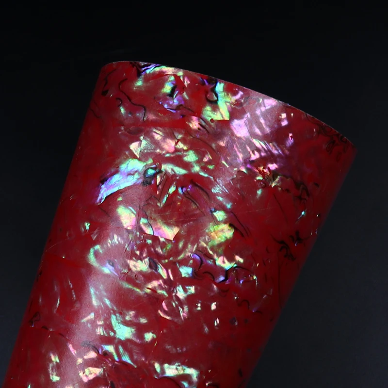 Wifreo Red Paua покрытый улучшенным клейким шпоном лист (оболочка инкрустация морской