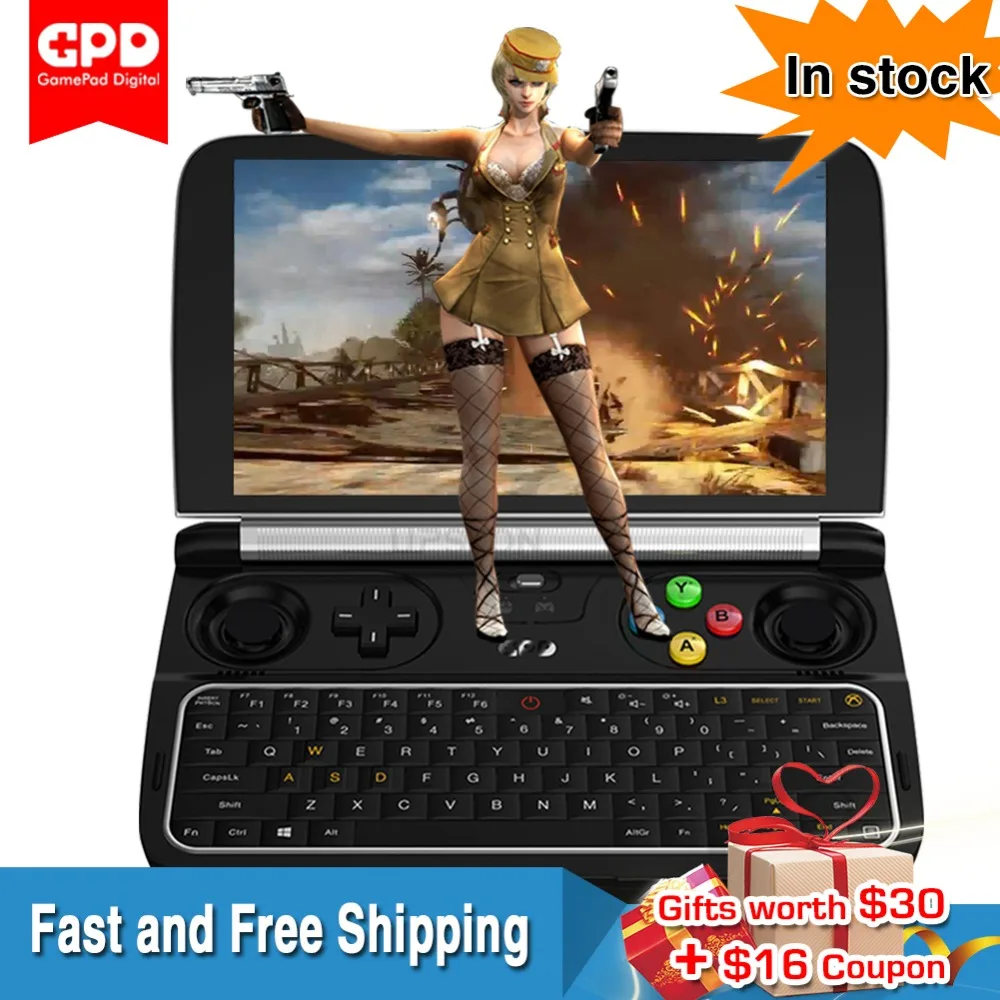 Оригинальный GPD выиграть 2 win2 портативные игровые консоли карманный мини ПК
