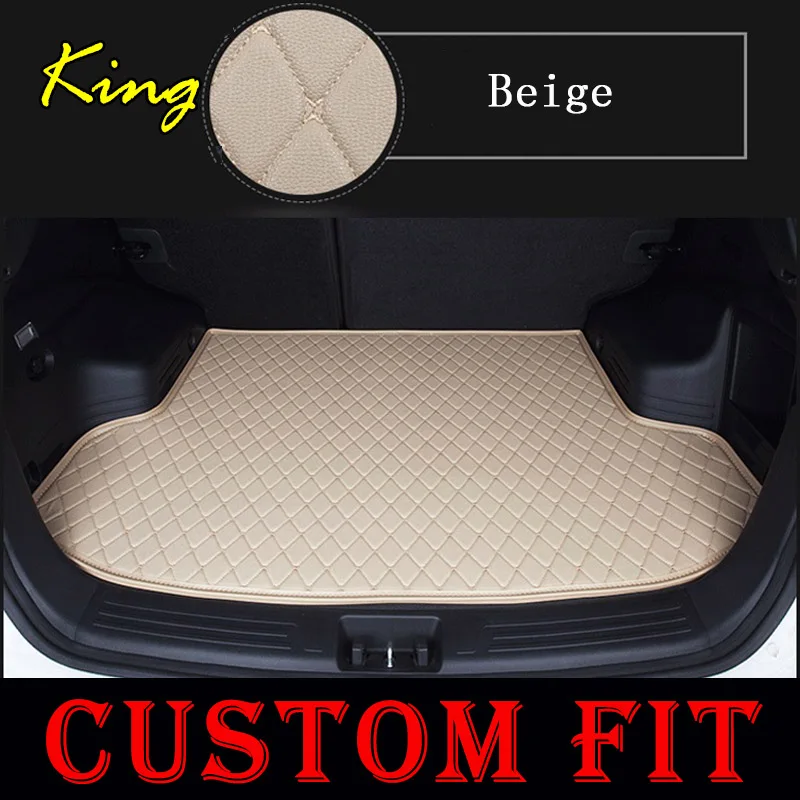 Подходит для Volkswagen VW golf 6 golf 7 Eos Multivan T5 Passat B6 автомобильные коврики для багажника автомобильные коврики Автомобильные ковры грузовые коврики автомобильные товары для салона - Название цвета: Beige