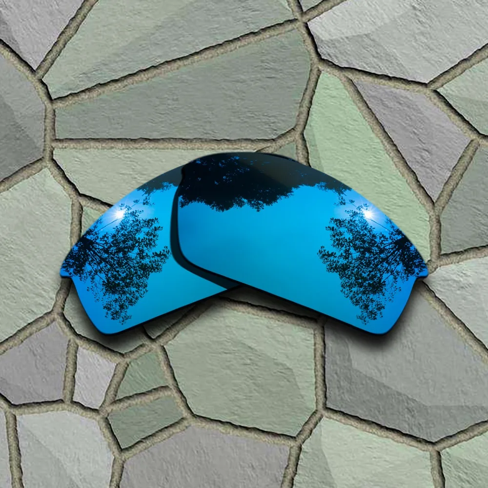 Голубые солнцезащитные очки поляризованные Сменные линзы для Oakley Bottlecap |