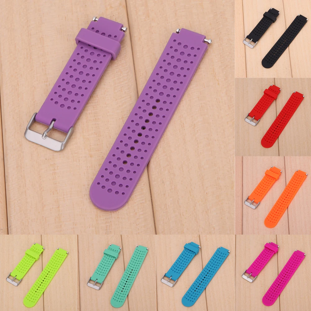 Мягкие силиконовые умные часы ремешок для часов замена Смарт браслет Garmin Forerunner