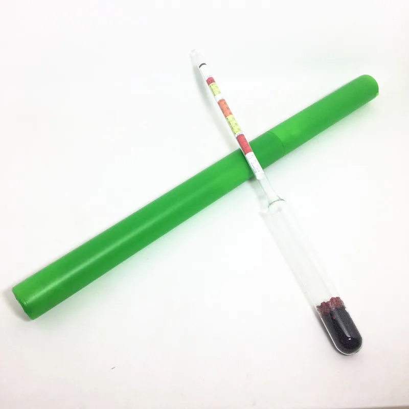 Тройная шкала гидрометра для пива и вина домашнего пивоварения Брикса/баллинга