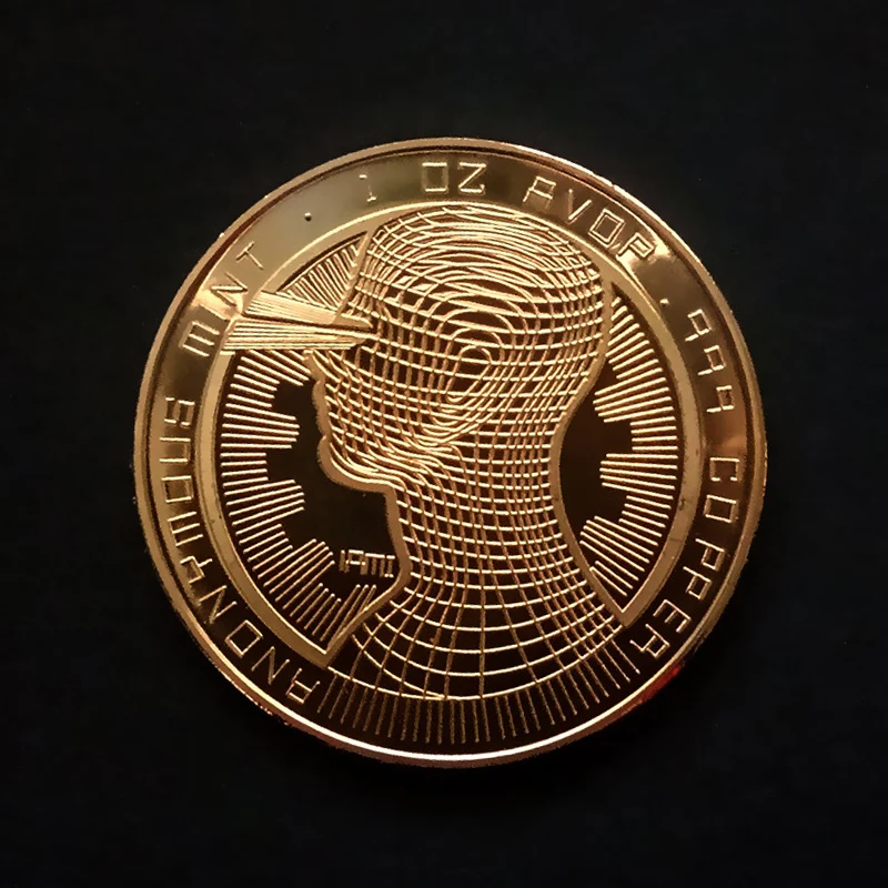 Новые золотые/серебряные монеты Биткоин Иностранные художественные подарки для