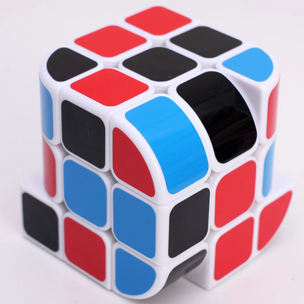 Магический куб 3x3x3 наклейки головоломка игрушки для детей 3*3 на 3 трехслойный Cubo