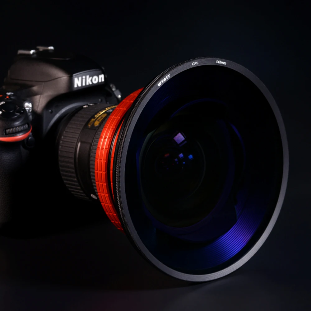 WYATT 145 мм тонкий круговой поляризатор C-POL CPL фильтр для 150 мм держатель Nikon 14-24 мм Canon TS-E 17 мм/WonderPana 145 совместимый