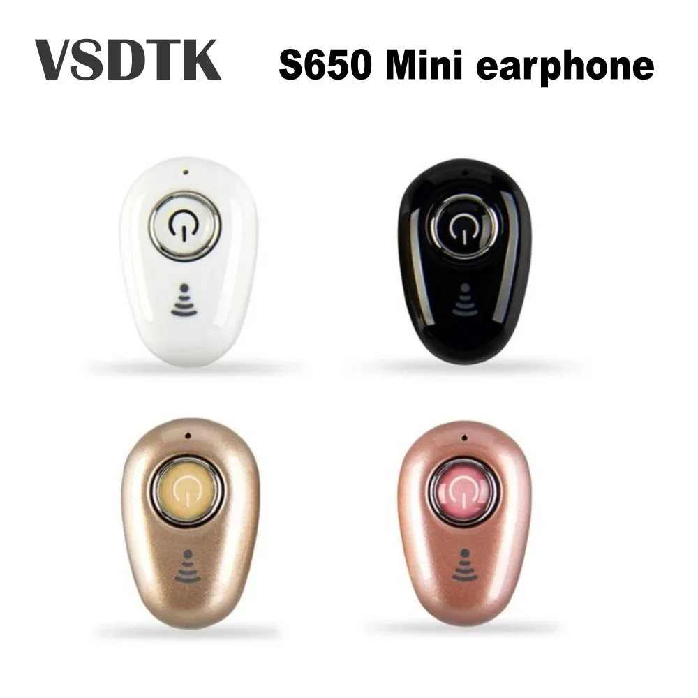 Лучшая цена! Наушники вкладыши S650 Mini беспроводные Bluetooth наушники портативные