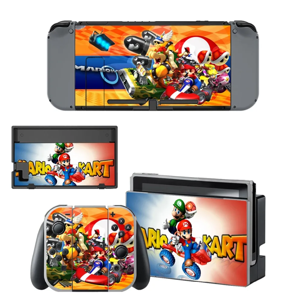 Mario Kart 8 Nintendo switch Skin NAND Switch Vinilo наклейка на кожу для NS консоль Joy con