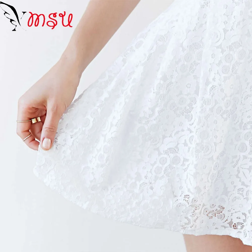 Новый Жаркое Лето Женщины Пляж Мини Party Dress Элегантный Рукавов Цветочные Вязание