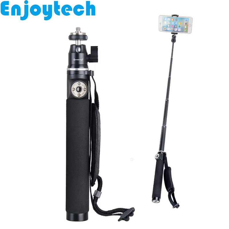 Селфи палка из алюминиевого сплава для экшн Камеры Gopro Hero монопод с держателем