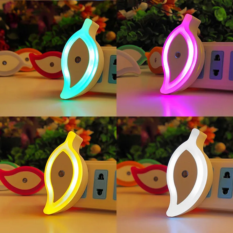 Романтичный светодиодный ночник с датчиком управления вилка стандарта США/ЕС