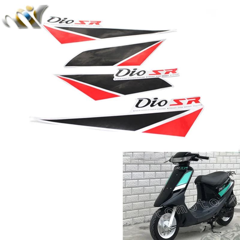 MOFO для HONDA DIO50 AF17/AF18/AF27/AF28 наклейка на мотоцикл Скутер кузов Обтекатель DIO SR клейкие