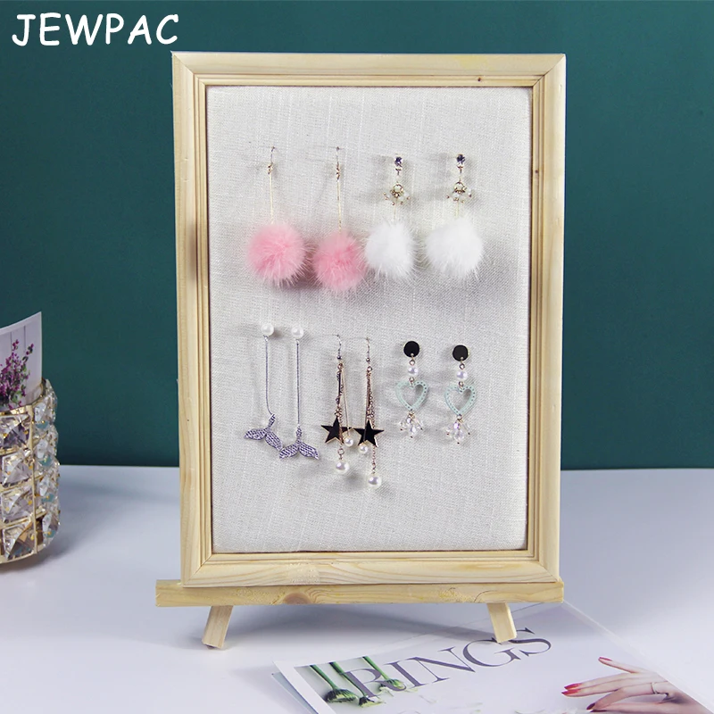 JEWPAC новая большая фоторамка серьги дисплей стенд держатель для броши