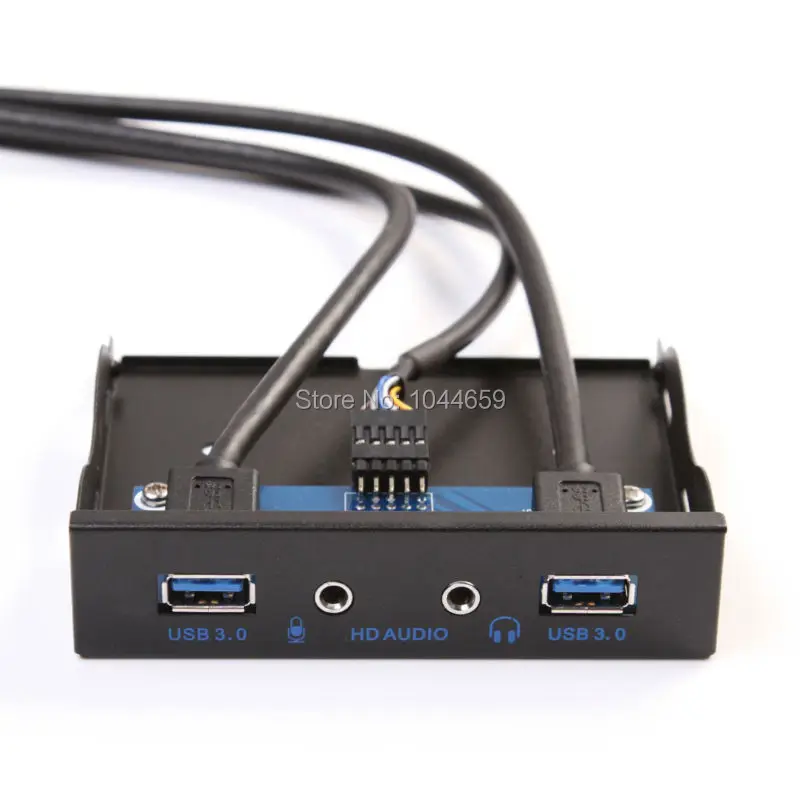 Передняя панель для компьютера 3 5 дюйма 20 2 порта USB 0 HUB Mic HD Audio мм|usb sata hard drive