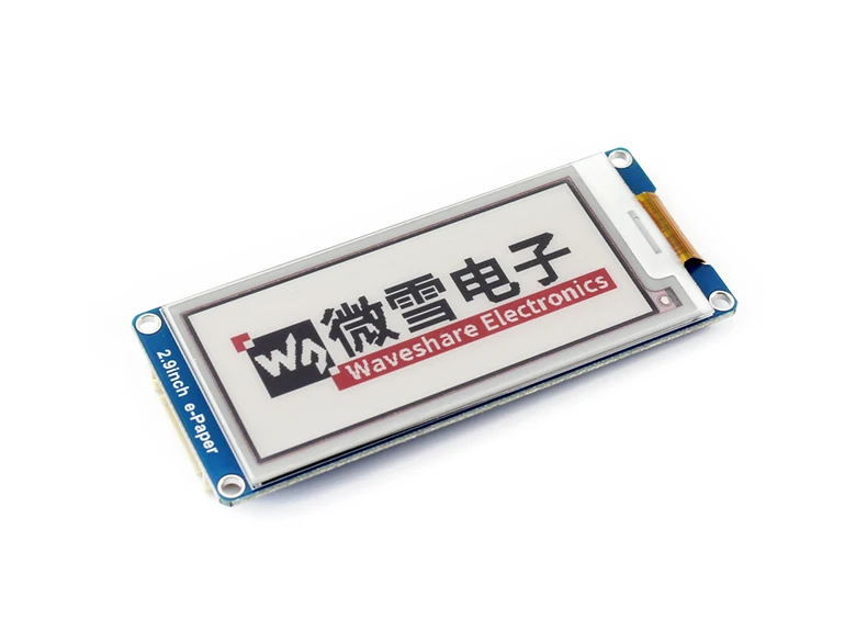 Waveshare 2 9 дюймовый модуль дисплея E Ink ''электронная бумага 296x128 три цвета: