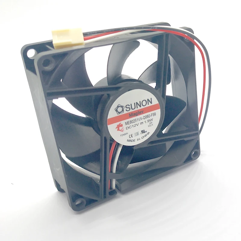 Sunon ME80251VX-Q060-F99 AC/DC 12V 1,9 W 8025 80x80x25mm 3-8 см вентилятор охлаждения