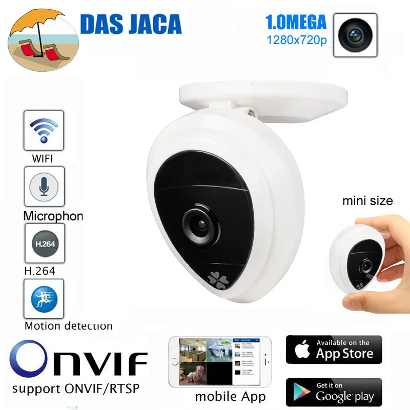 P2p мини ip камера wifi 720p hd сетевая наблюдения безопасности ahd cctv onvif аудио детская
