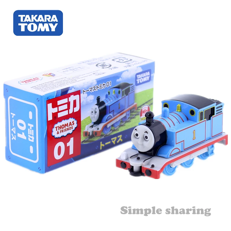 Takara Tomy Tomica No. 01 Модель двигателя танка литой металлический поезд забавные игрушки