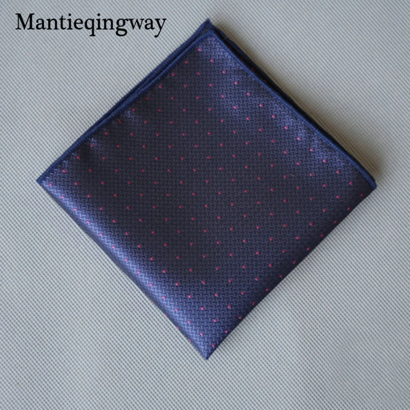Mantieqingway полиэфир носовой платок для мужских костюмов с цветочным принтом