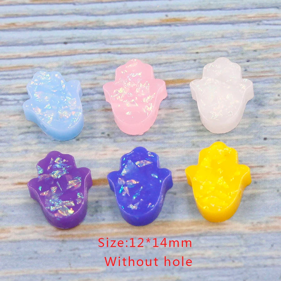 Fnixtar синтетический опал Хамса рука Европа Фатима Шарм для женщин ожерелье и