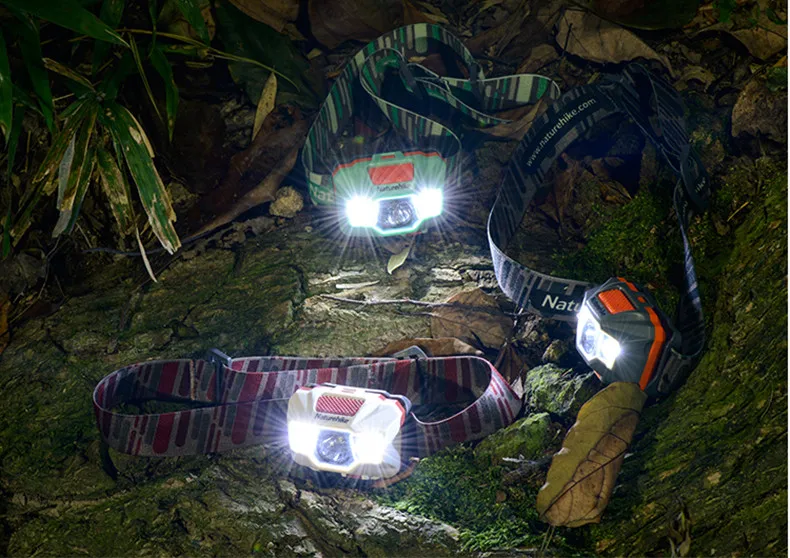 Naturehike USB Перезаряжаемый светодиодный налобный фонарь для наружного кемпинга, пешего туризма, рыбалки, инструмент для выживания