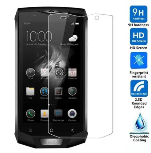 

50pcs Film Tempered Glass Screen Protector Protection en Verre trempe ecran protecteur For Blackview bv6000 bv7000 bv8000 bv9000