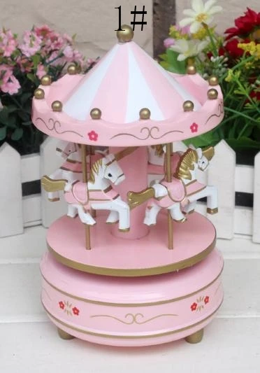 Оптовая цена музыкальная шкатулка 4 шт./лот креативные подарки деревянная в виде