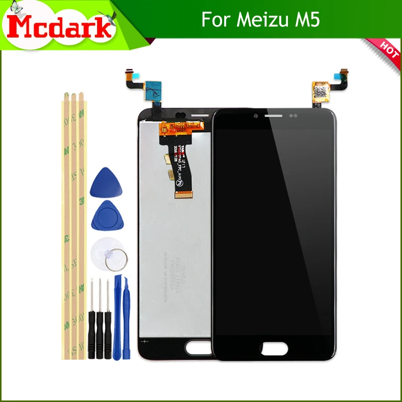 ЖК экран Mcdark для Meizu M5 Mini M611D M611A M611Y M611H 5 2 дюймов Сменные аксессуары дисплей +