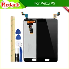 ЖК экран Mcdark для Meizu M5 Mini M611D M611A M611Y M611H 5 2 дюймов Сменные