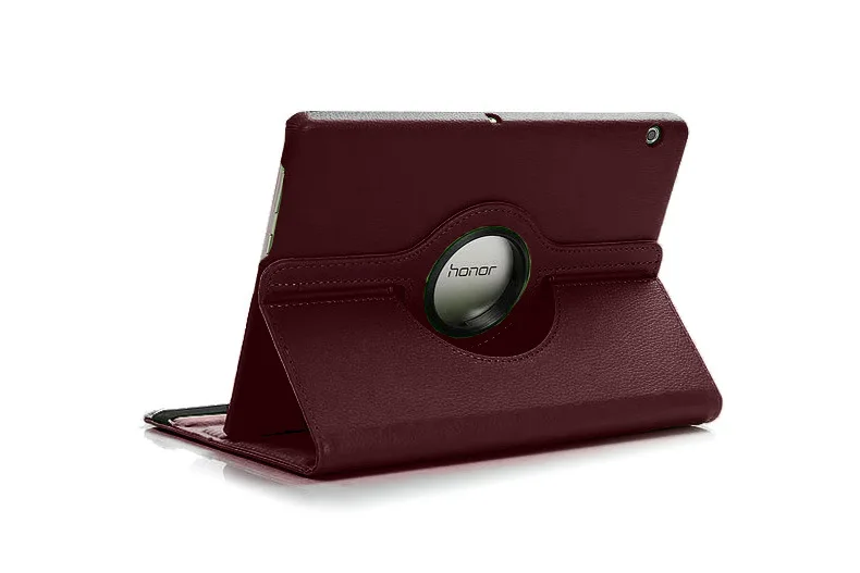 Gligle 360 Rotaion кожаный чехол Обложка для huawei MediaPad T3 10 9,6 дюймов планшет в виде ракушки 1 компл./лот+ экранная пленка+ стилус для сенсорного экрана