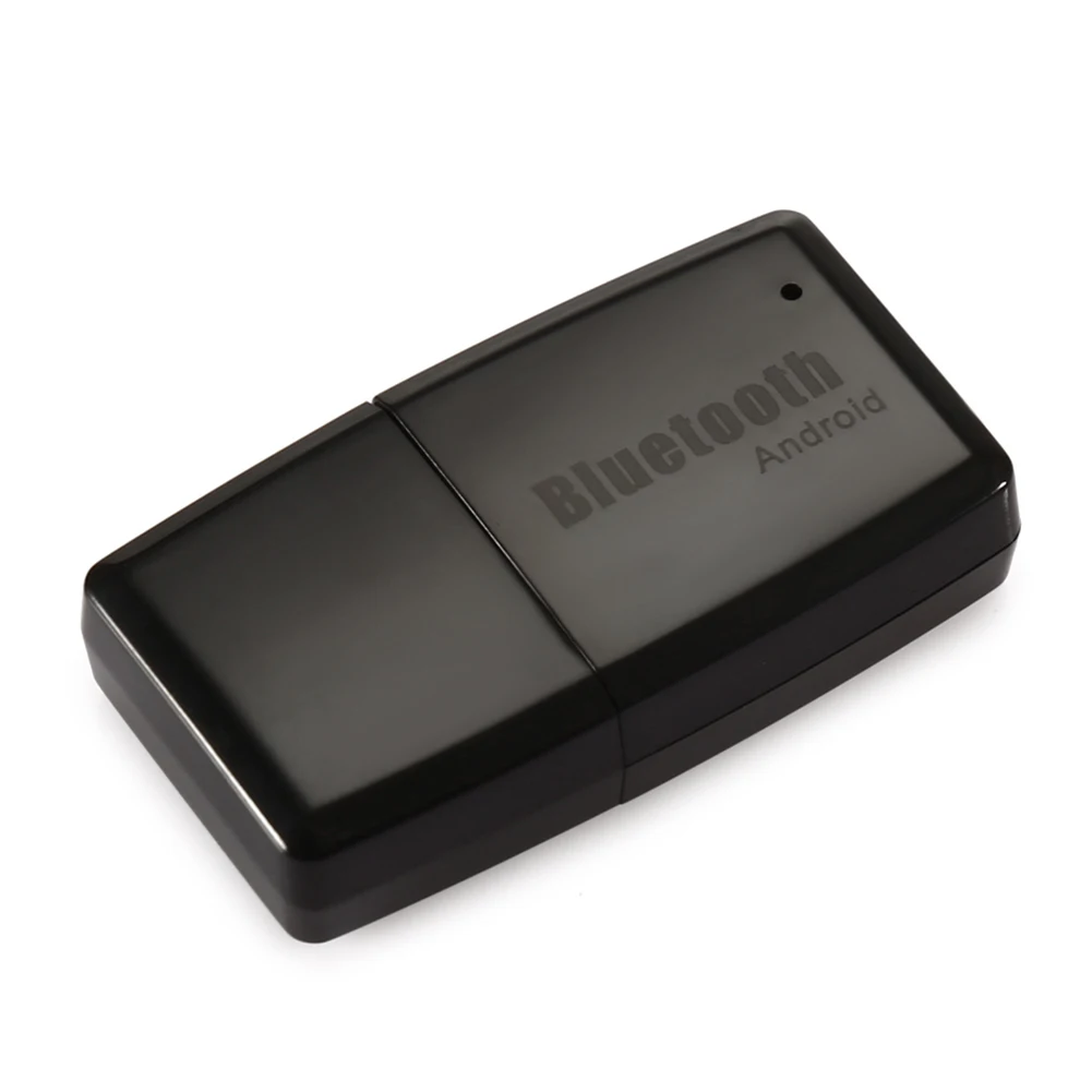 Беспроводной Bluetooth V4.1+ EDR A2DP 3,5 мм USB Handsfree домашний автомобильный комплект AUX аудио стерео музыкальный приемник адаптер для Android для iOS - Цвет: Black for Android