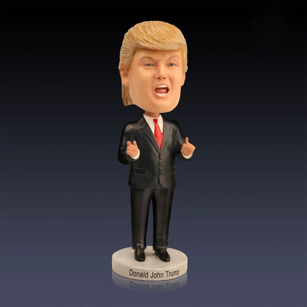 Новинка куклы с головой Дональда Трампа игрушки вибрационной антистрессовые