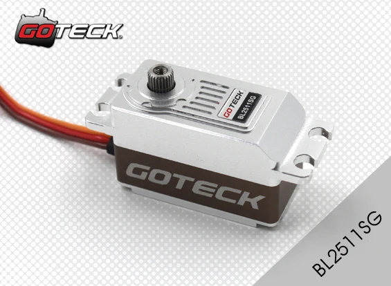 Goteck низкопрофильный высокоскоростной цифровой бесщеточный Серводвигатель