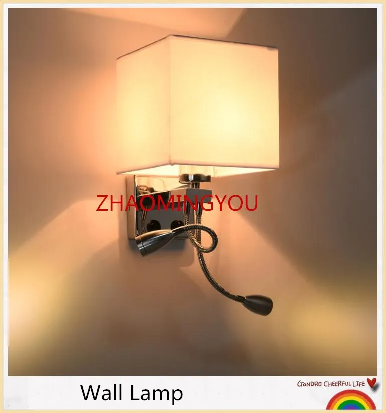 Светильник Светодиодный настенный из ткани и железа 10 шт.|iron wall lamp|wall lampreading lights