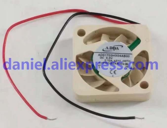 

Новый миниатюрный вентилятор охлаждения ADDA AD01703HX04AB00 1704 1,7 см 3,3 V 0.10A
