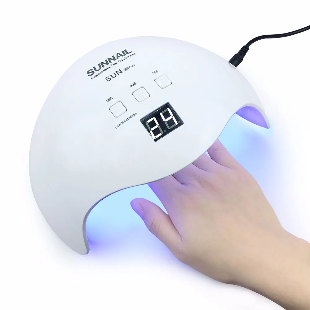 SUNNail SUN X9 PLUS 72 Вт УФ-лампа светодиодный ледяной светильник для ногтей Гель-лак