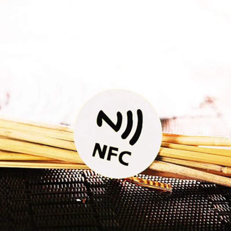 Смарт NFC метки наклейки чип клей 144 байт 13 56 МГц прочный для мобильного телефона