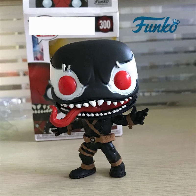 1 шт. Funko pop чудо-яд тематическая фигурка#300 Venompool#82#99#100 Коллекционная модель игрушки для любителей фильмов подарок с коробкой