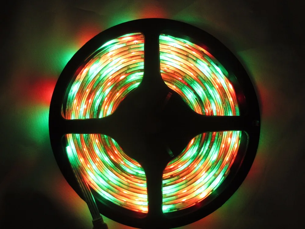 Светодиодная лента 200 м 40 Х5 2835 3528 RGB 12 В 60 светодиодов/м 300 светодиодов