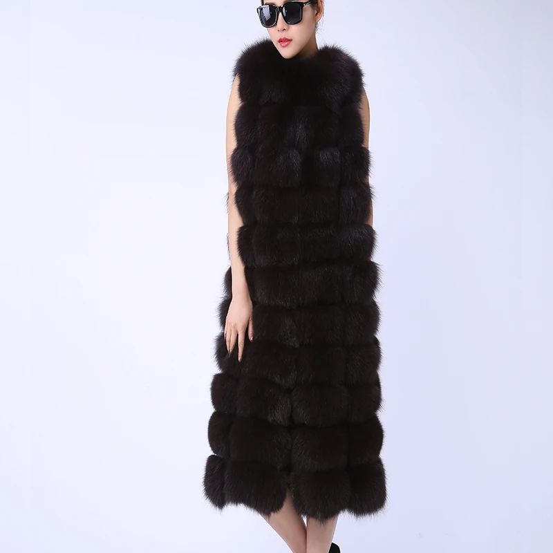 Новый бренд действительно высокое качество меховой жилет из натурального